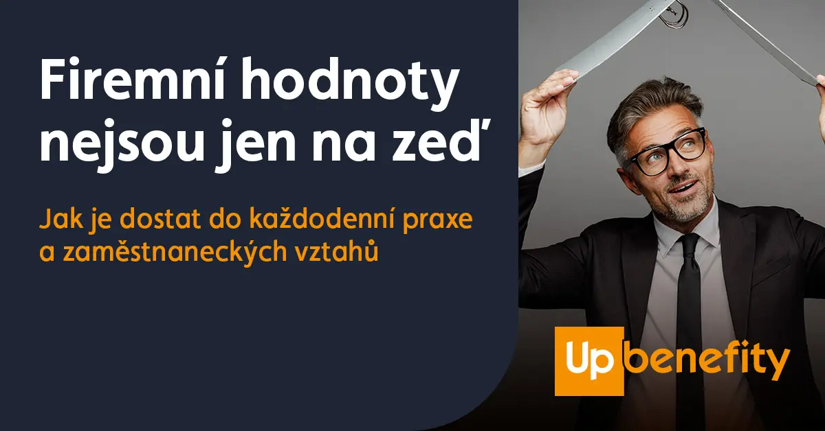 Hodnoty mají být součástí firemní kultury a každodenního života