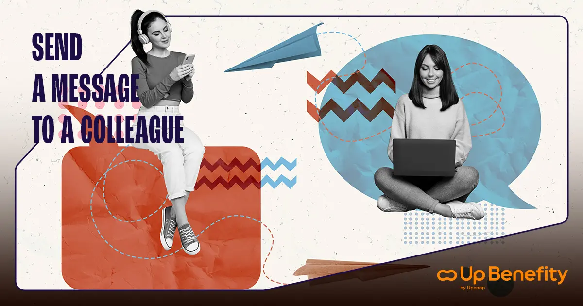 No time to look for colleagues? Message them instantly in the app.