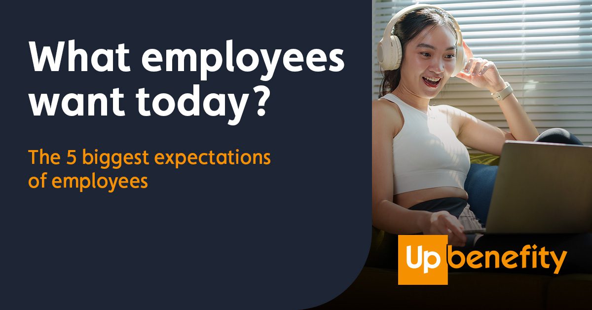 What do employees expect from companies today?