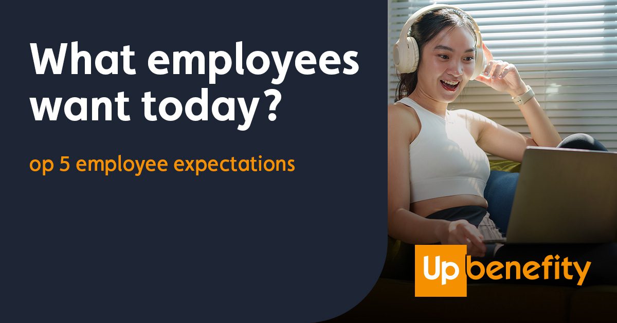 What do employees expect from companies today?